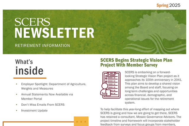 2025 Spring Newsletter