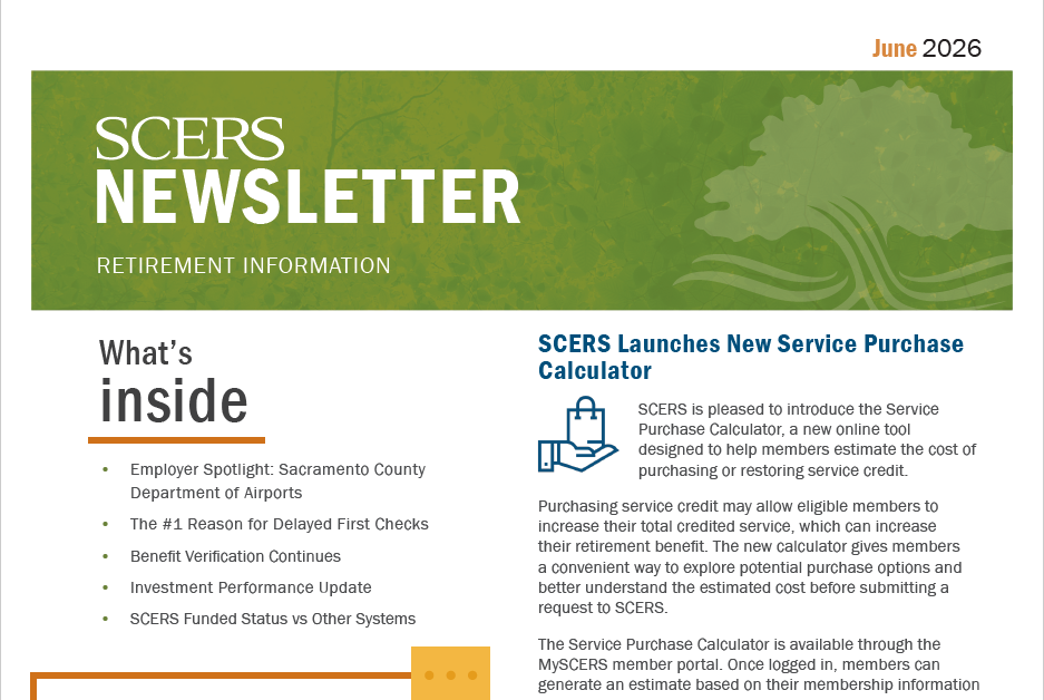 Cover of Spring 2026 newsletter